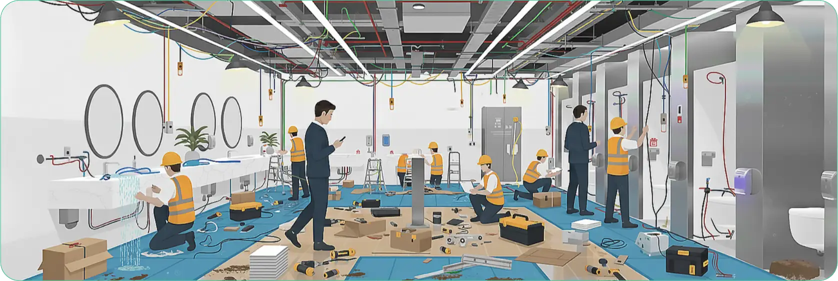 Smart Restroom Construction